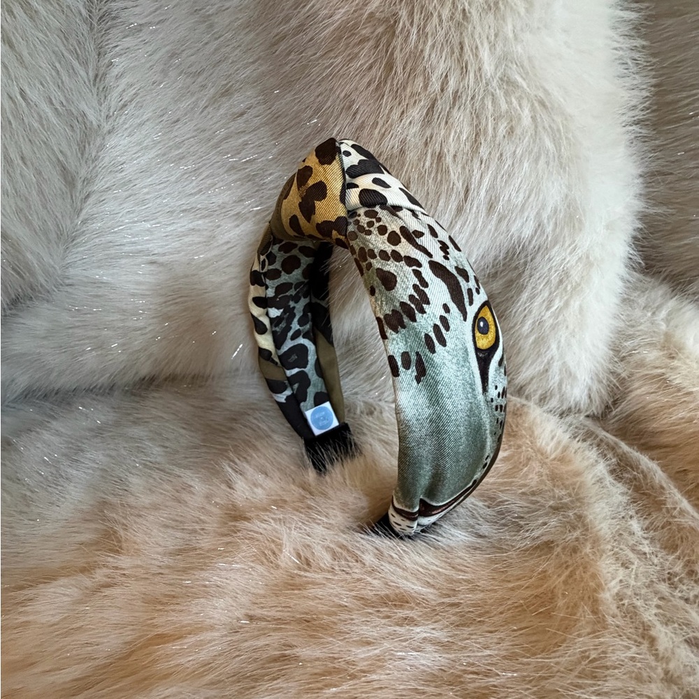 Hermes Lazy Leopardessses Headband by Alice and Hops
